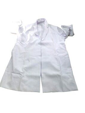 Clinique White Lab Coat 27" Chest 40" Length Dermatologist Tested